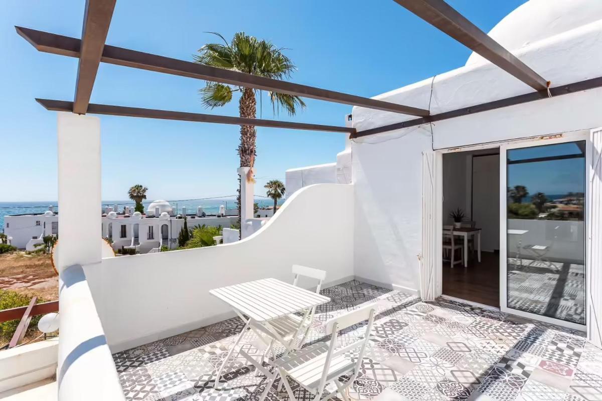 Neptunito: Primera Linea Con Piscina Mojacar Bagian luar foto