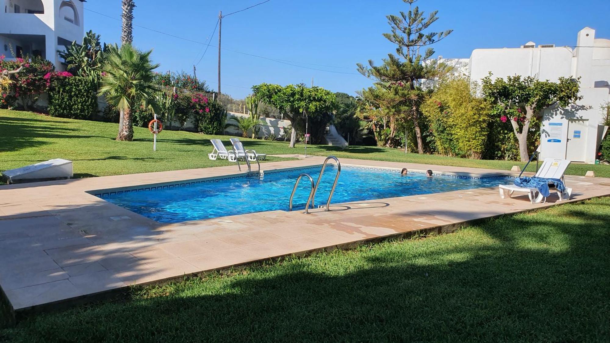Neptunito: Primera Linea Con Piscina Mojacar Bagian luar foto