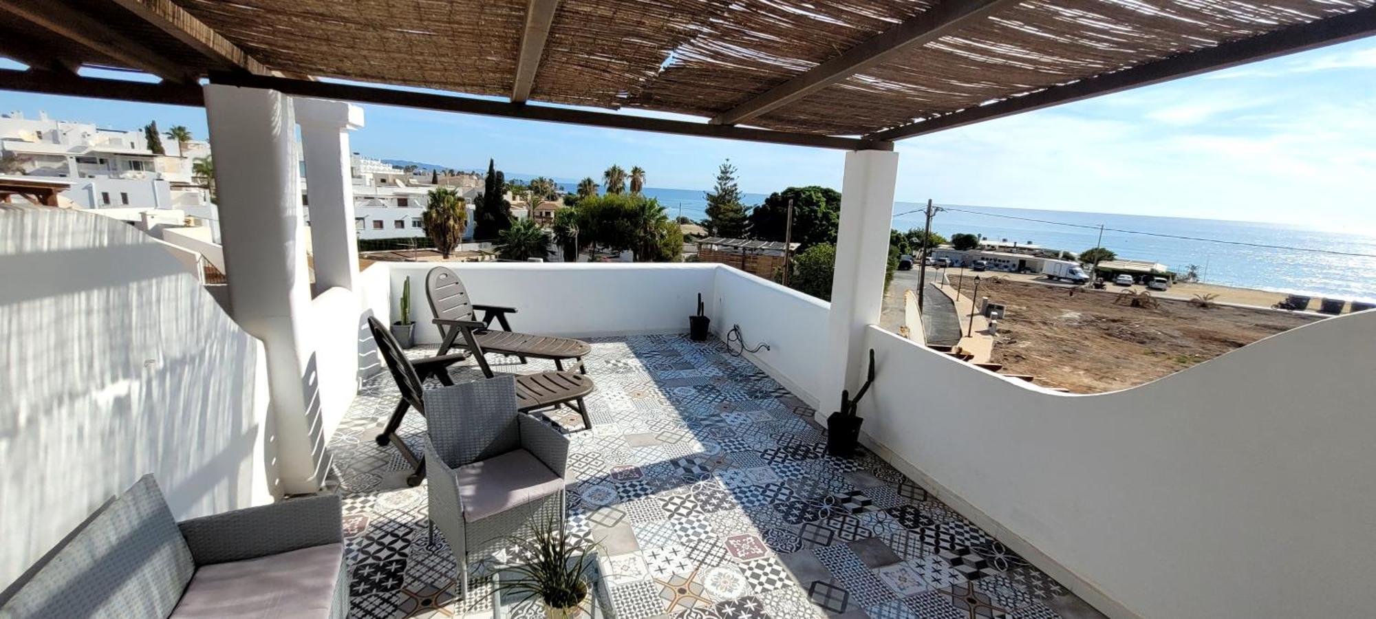 Neptunito: Primera Linea Con Piscina Mojacar Bagian luar foto